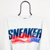00s Nike Sneaker Sweatshirt White Small