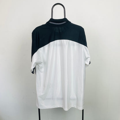 90s Nike Football Shirt T-Shirt White Large