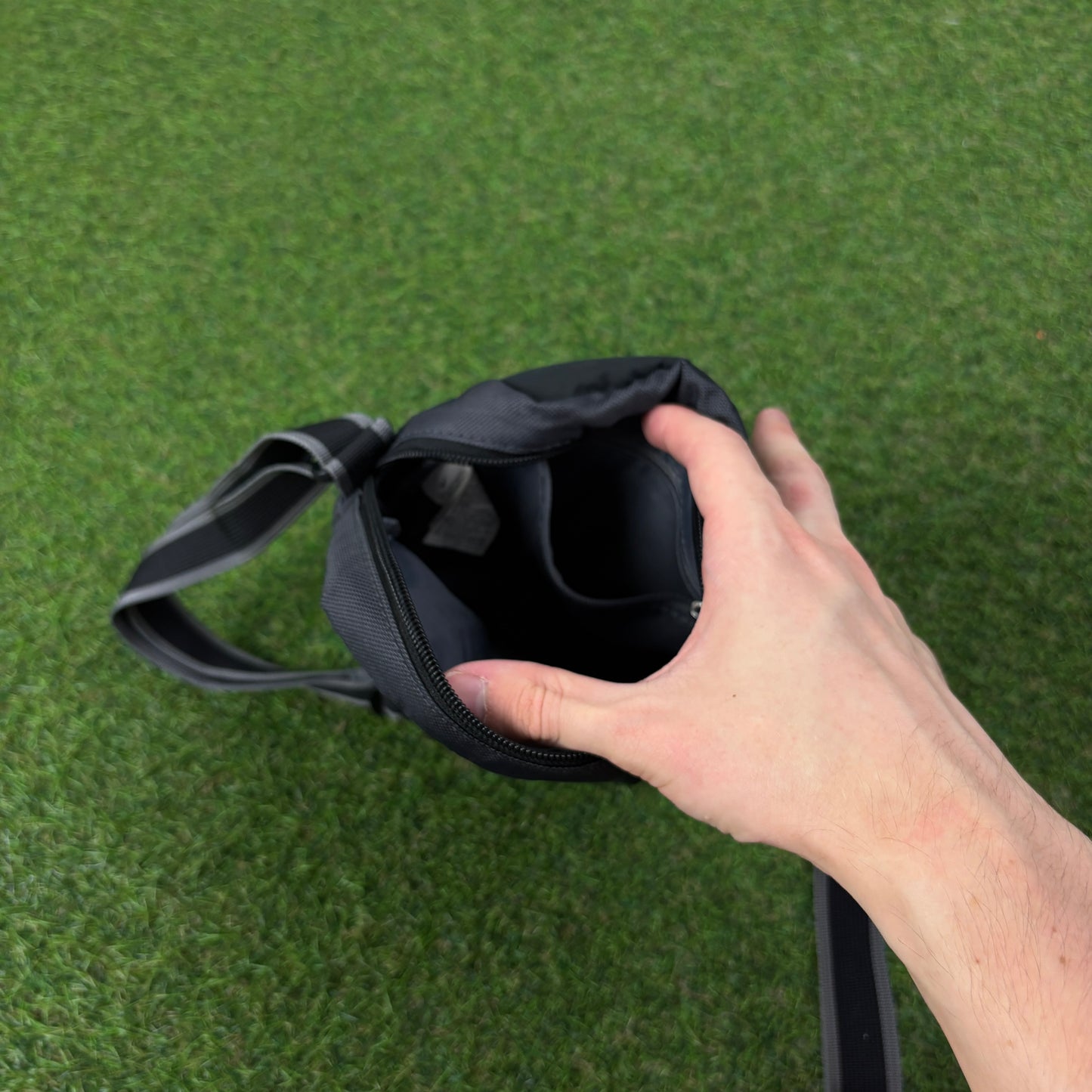 00s Nike Sling Shoulder Bag Black