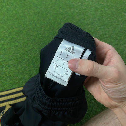 00s Adidas Feyenoord Football Shorts Black Large