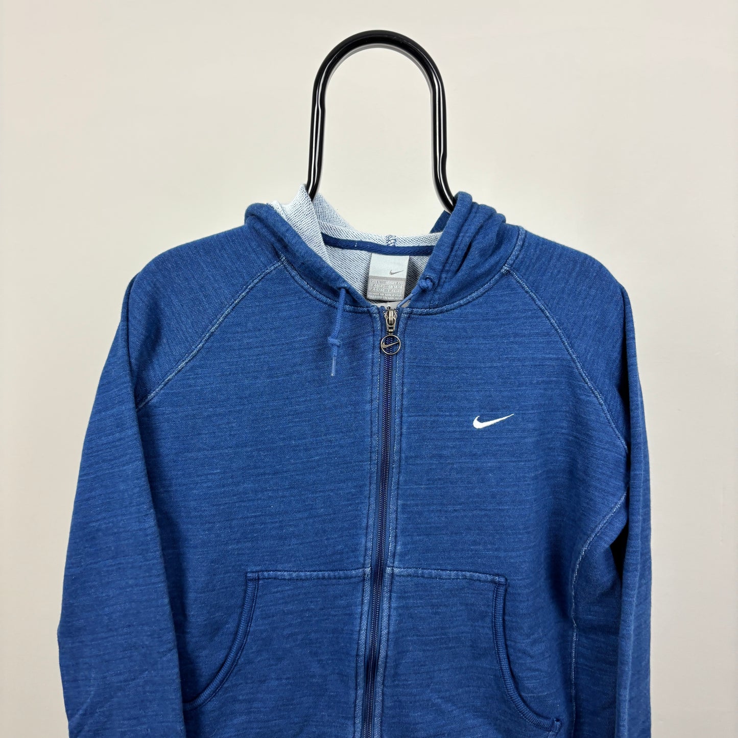 00s Nike Zip Hoodie Blue Women’s Large