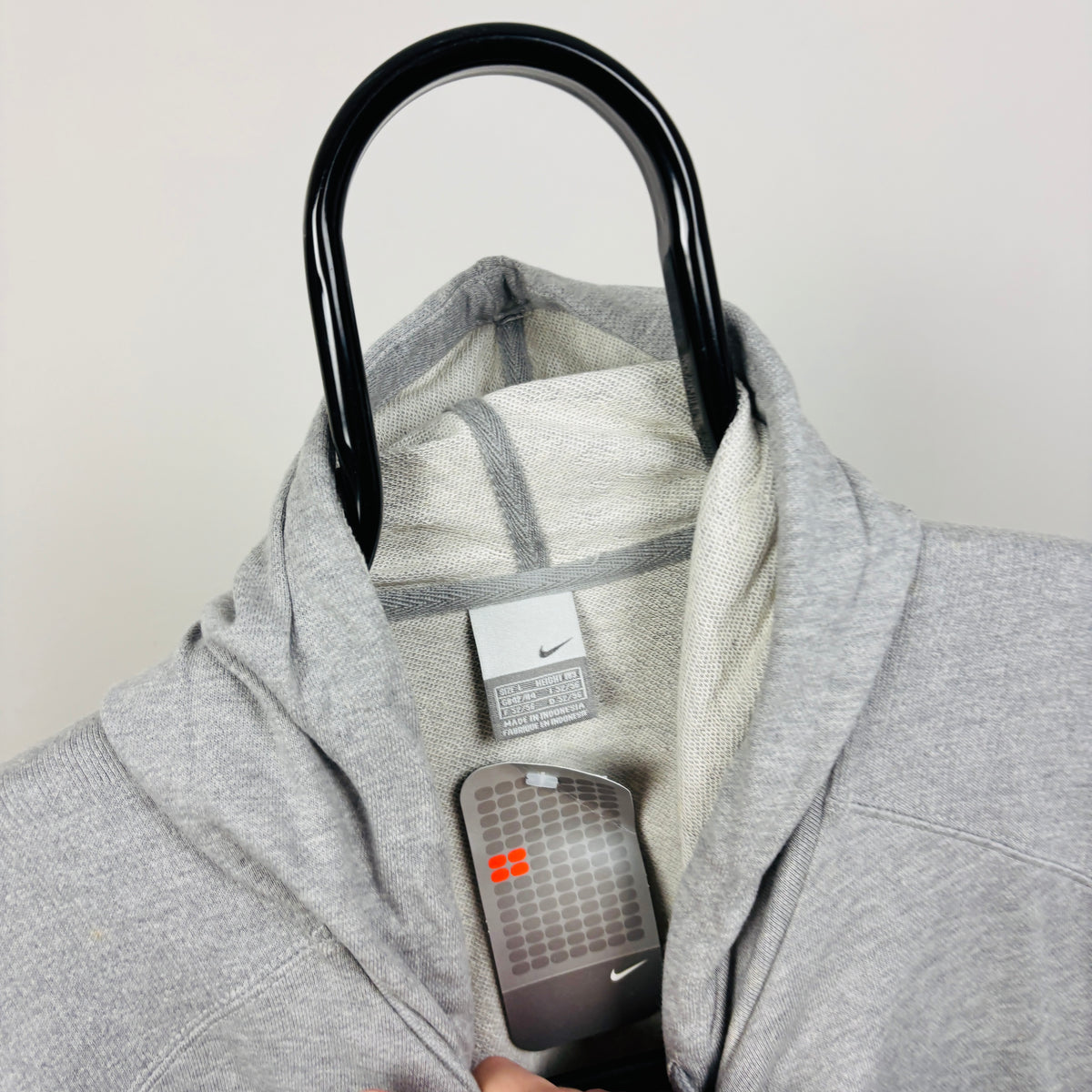 00s Nike Hoodie Grey Large