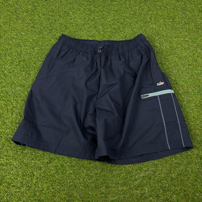 00s Nike Zip Pocket Shorts Blue Large
