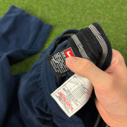 00s Nike Fleece Joggers Blue Small