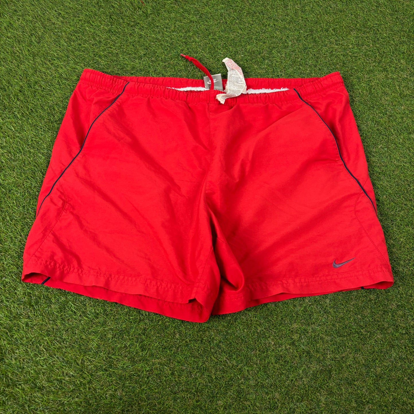 00s Nike Piping Shorts Red XL
