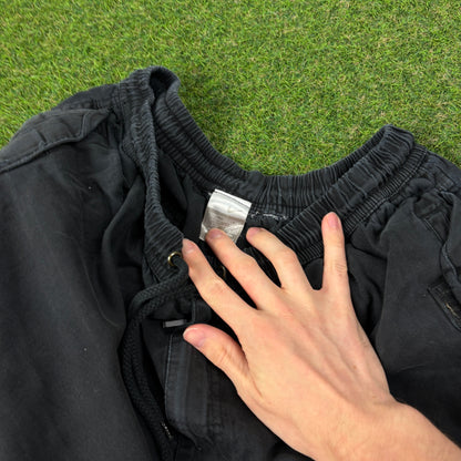 00s Nike Cargo Shorts Black Large