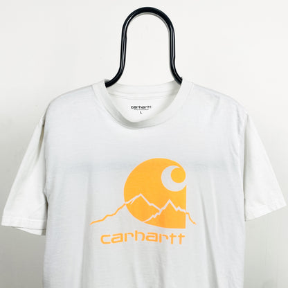 Retro Carhartt T-Shirt White Large