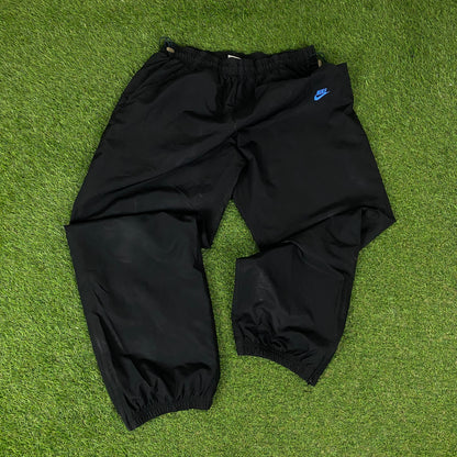 00s Nike Air Max 95 Windbreaker Tracksuit Set Jacket + Joggers Black XL