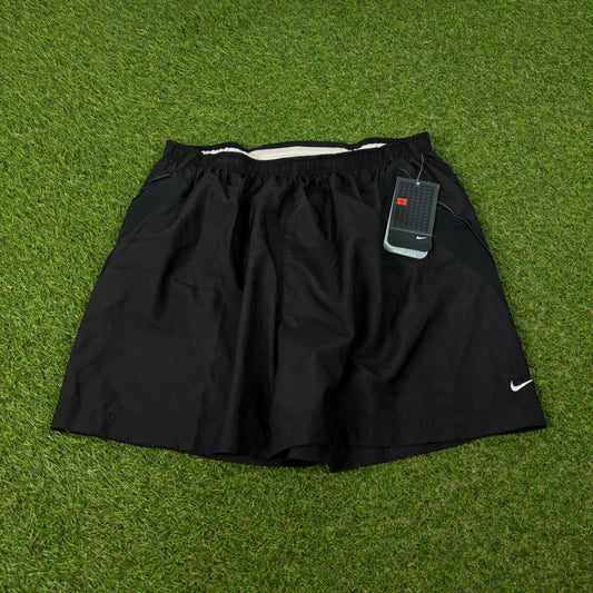 00s Nike Dri-Fit Running Shorts Black XL