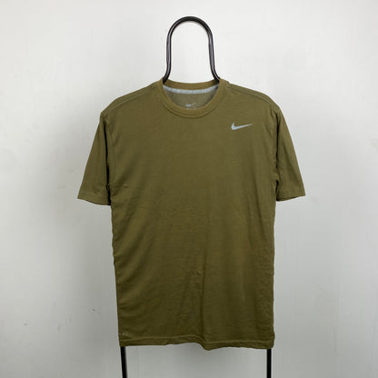 00s Nike Dri-Fit Miller T-Shirt Green Medium
