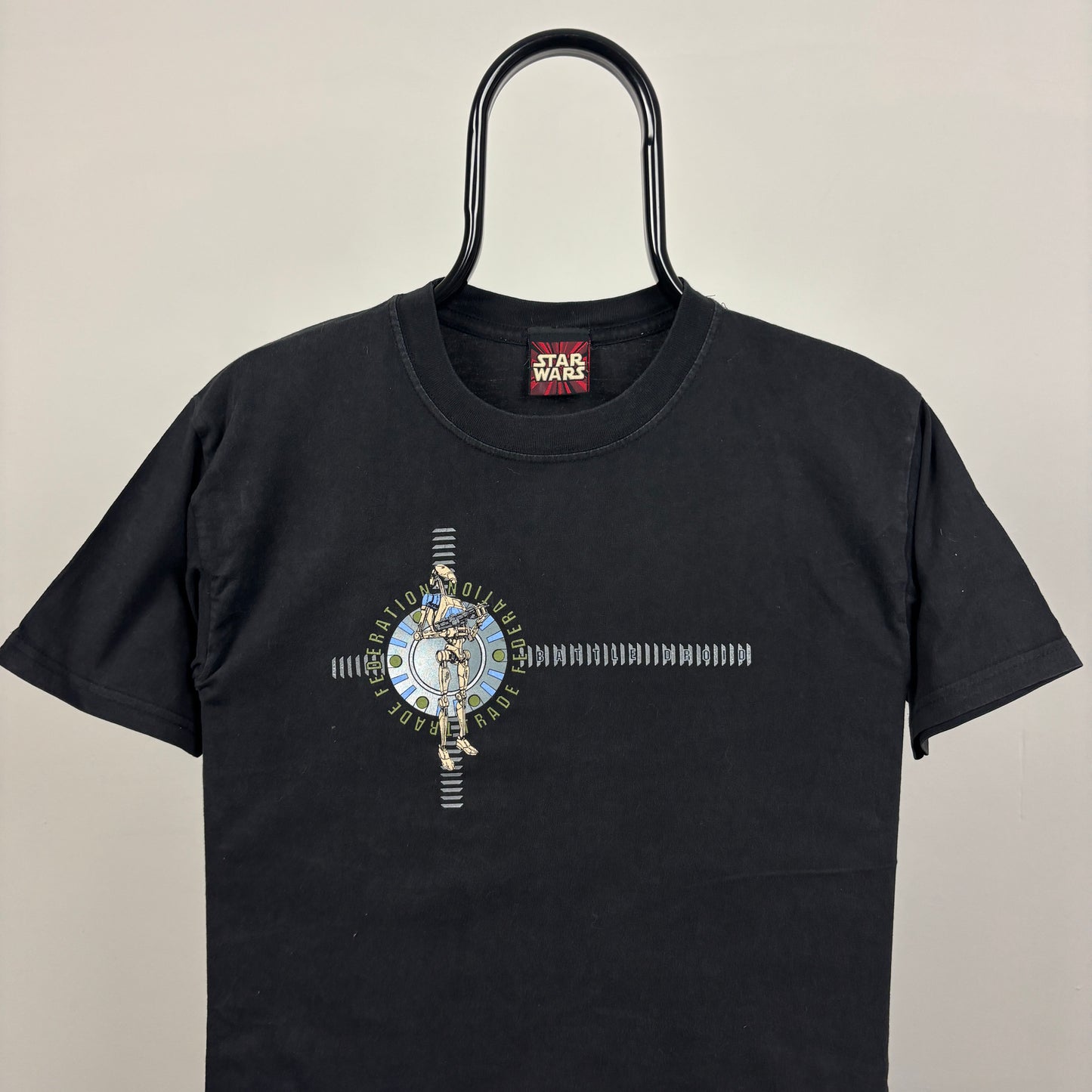 90s Star Wars T-Shirt Black XS