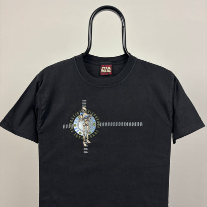 90s Star Wars T-Shirt Black XS