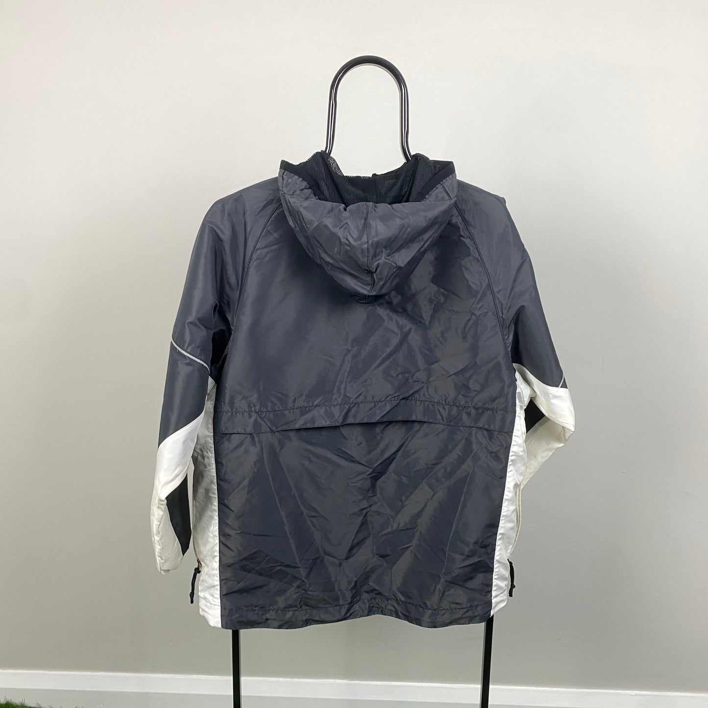 90s Nike Windbreaker Jacket Grey Medium