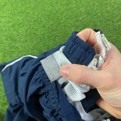 00s Nike Piping Shorts Blue Small