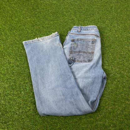 00s Carhartt Carpenter Jeans Joggers Blue Small