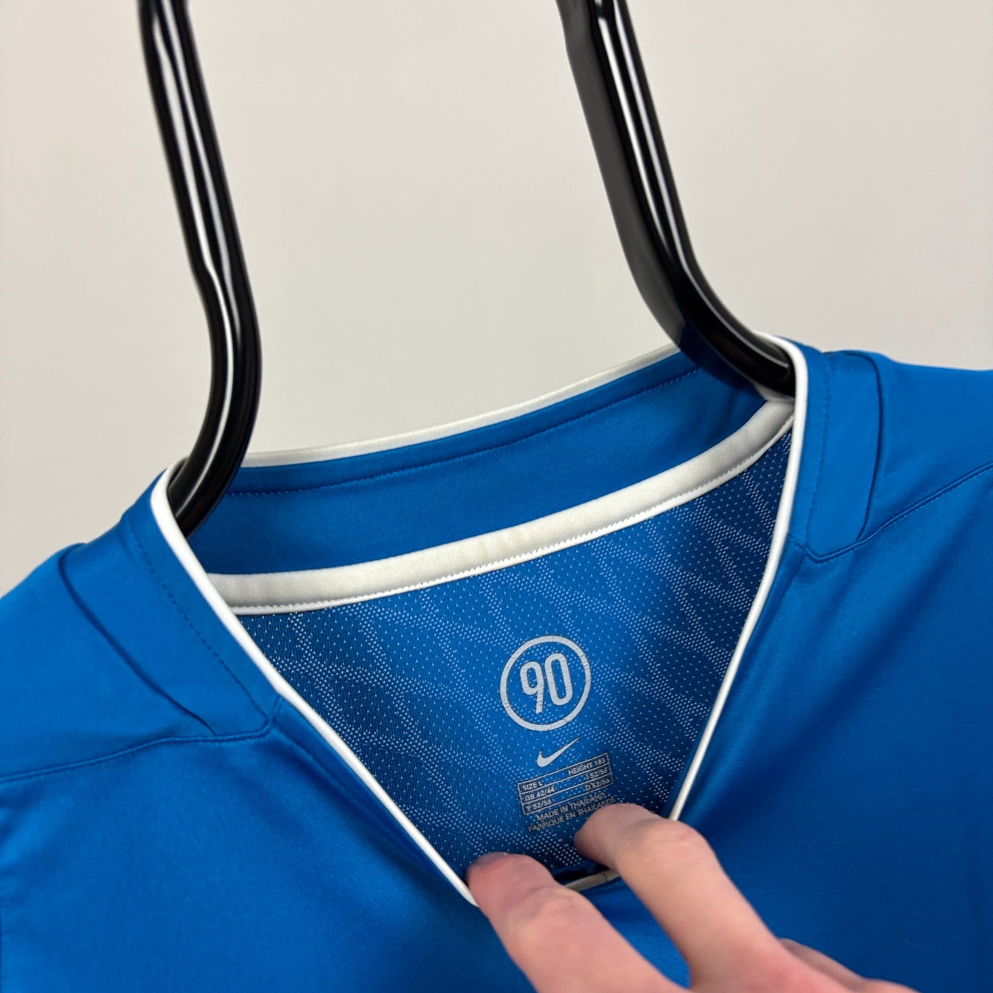 00s Nike T90 T-Shirt Blue XL