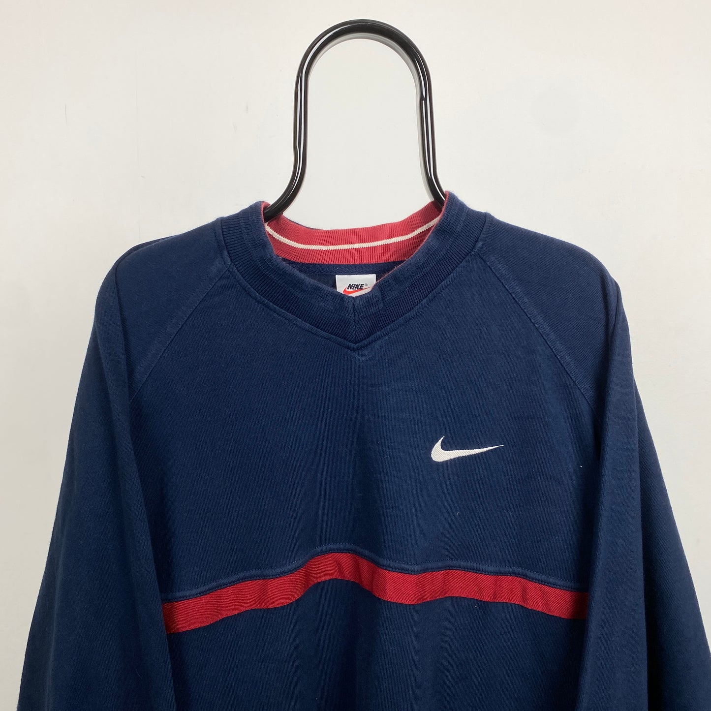 90s Nike Sweatshirt Blue XL