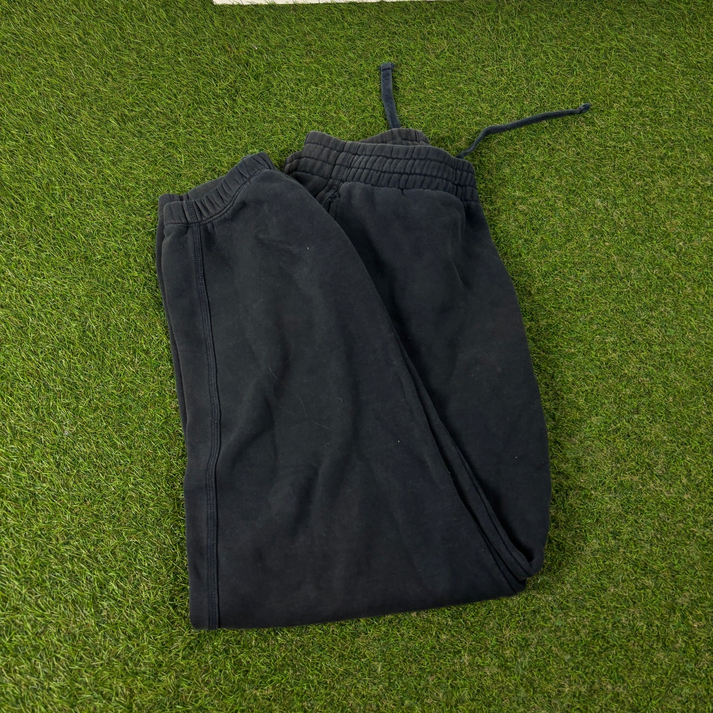 00s Nike Wide Leg Cotton Joggers Blue Small