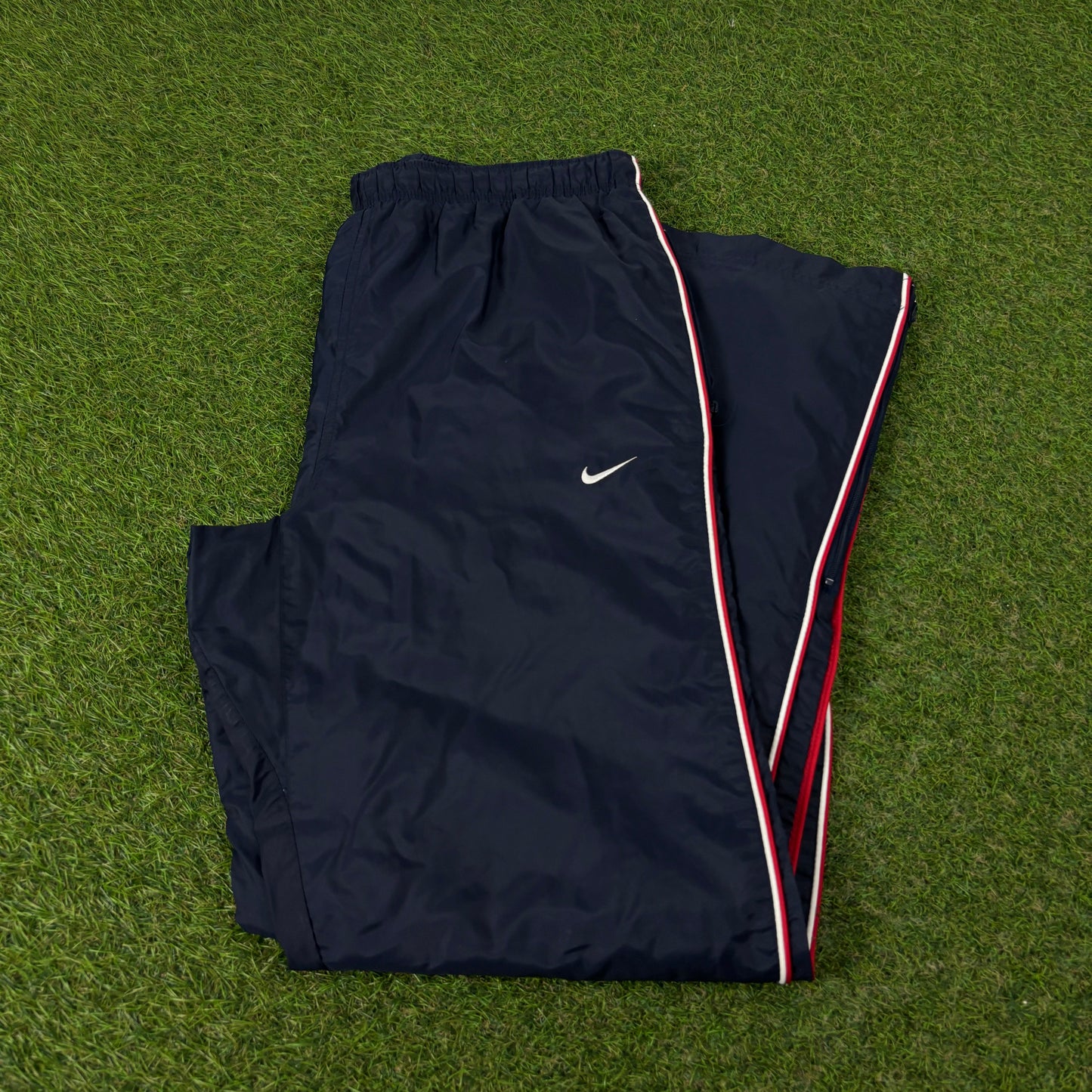 00s Nike Piping Joggers Blue Medium