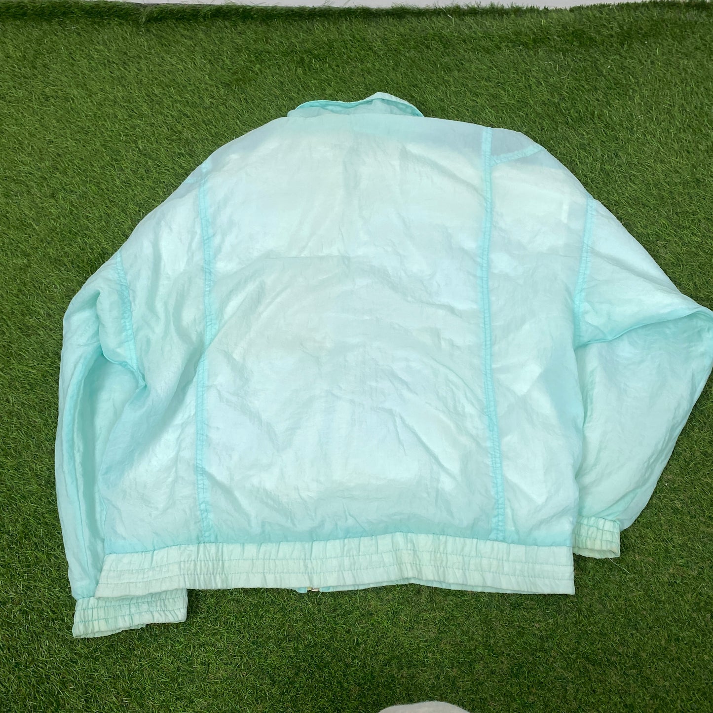 90s Rodeo Shell Tracksuit Jacket + Joggers Set Baby Blue Largeh