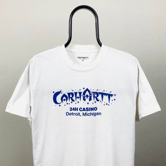 00s Carhartt T-Shirt White Small