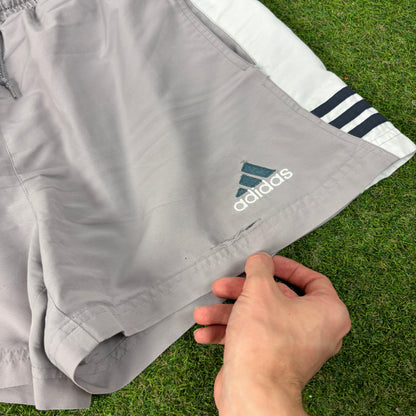 90s Adidas Shorts Grey Medium