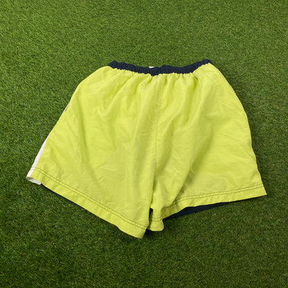 90s Nike Piping Shorts Blue Large