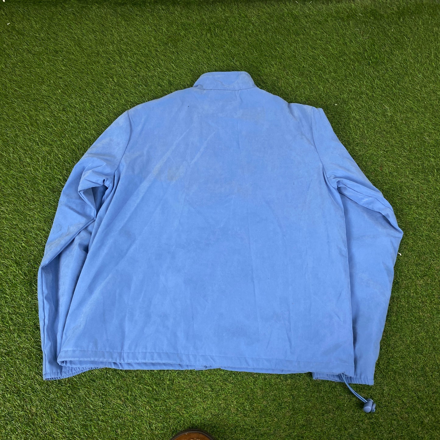 00s Nike Windbreaker Jacket + Joggers Set Blue Womens Medium