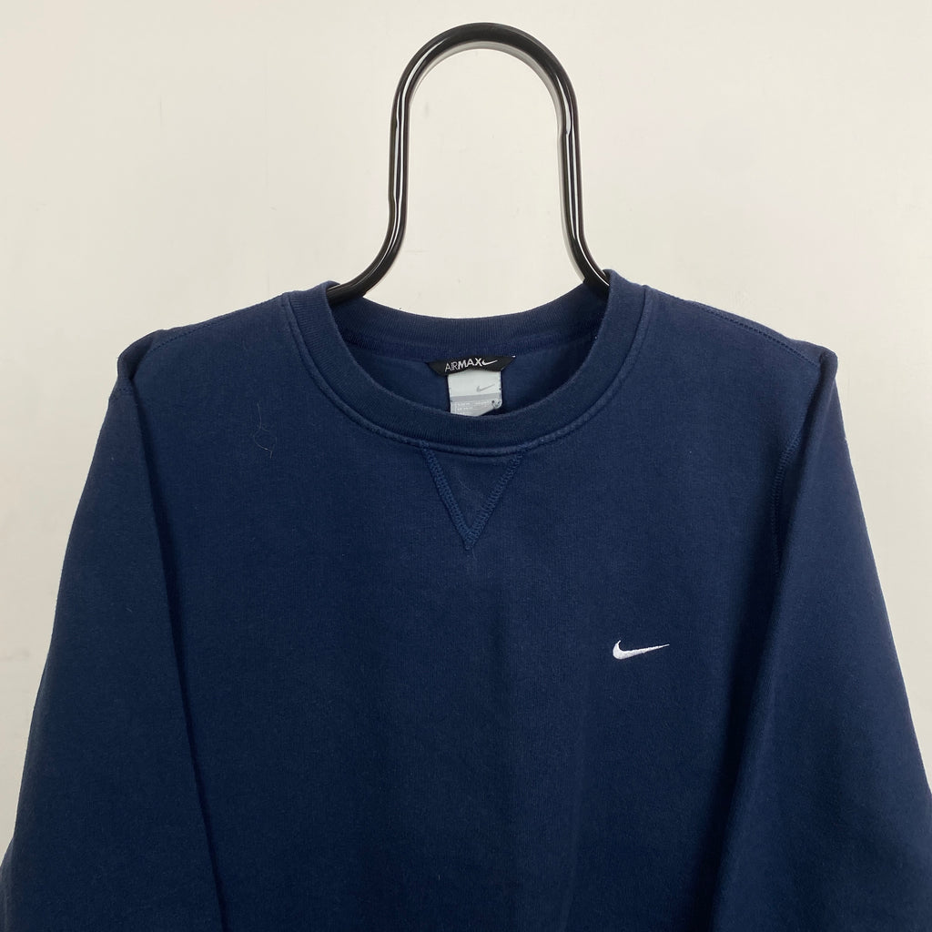 00s Nike Air Max Sweatshirt Blue Medium