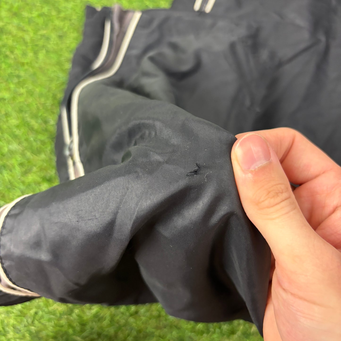 00s Nike Piping Joggers Black Large