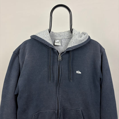 00s Nike Sb Dunk Zip Hoodie Blue Medium