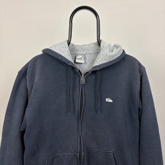 00s Nike Sb Dunk Zip Hoodie Blue Medium