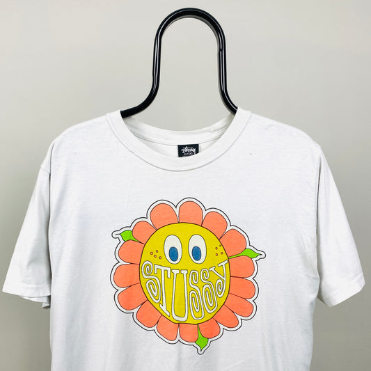 00s Stussy T-Shirt White Medium