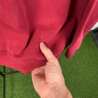 00s Nike ACG Sweatshirt Red Medium