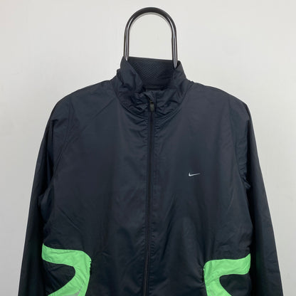 00s Nike Clima-Fit Windbreaker Jacket Black XL