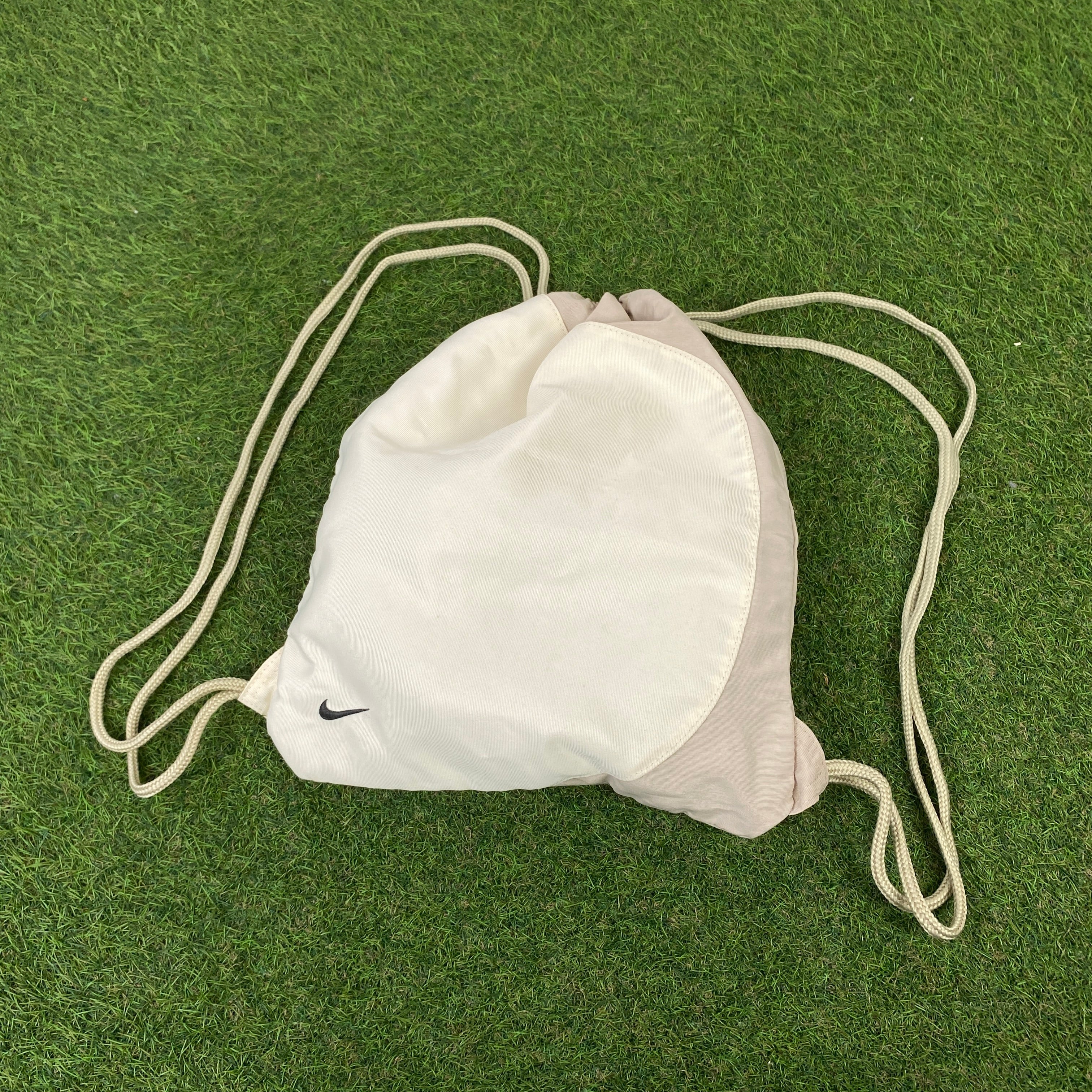 00s Nike Drawstring Sling Shoulder Bag Brown