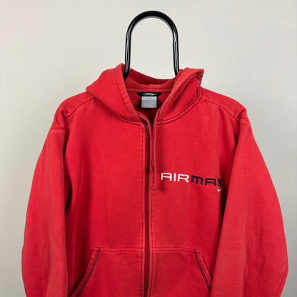 00s Nike Air Max Zip Hoodie Red Medium