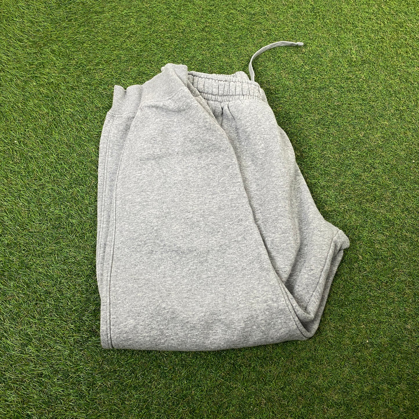 00s Nike Cotton Joggers Grey Small