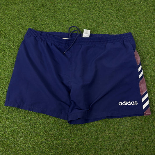 90s Adidas Shorts Blue XXL