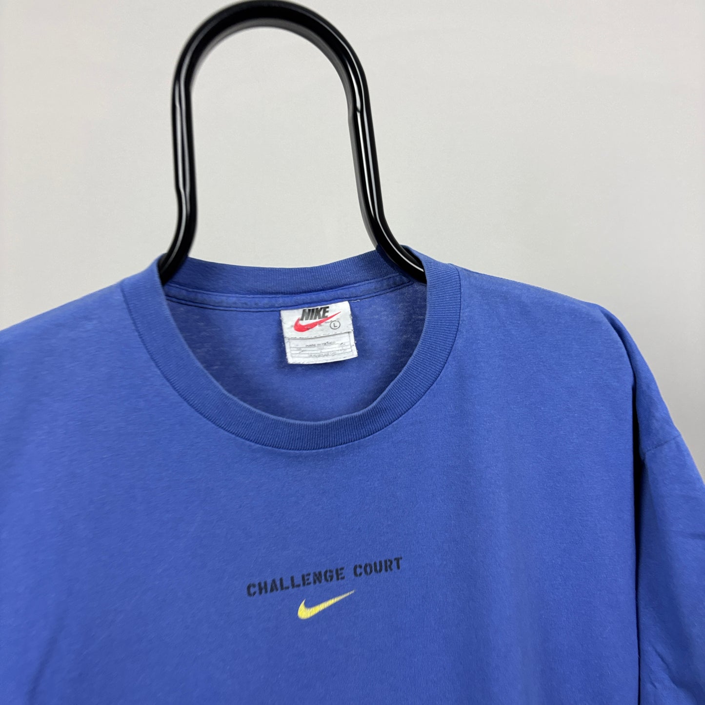 90s Nike Challenge Court T-Shirt Purple Large