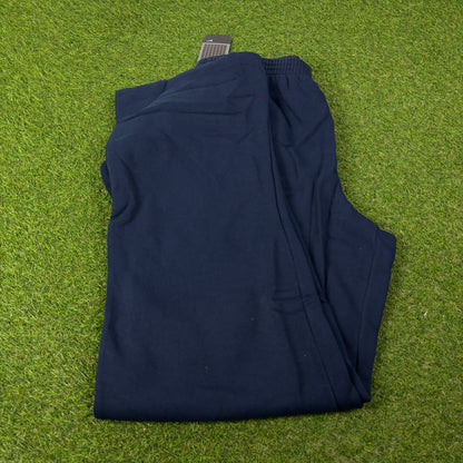 00s Nike Croatia Basketball Wide Leg Cotton Joggers Blue XXL