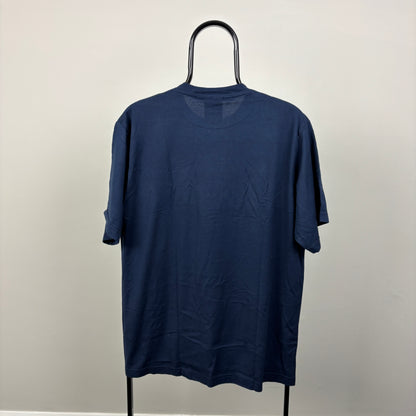 00s Nike T-Shirt Blue Medium