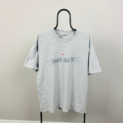 90s Nike Austria T-Shirt Grey Large
