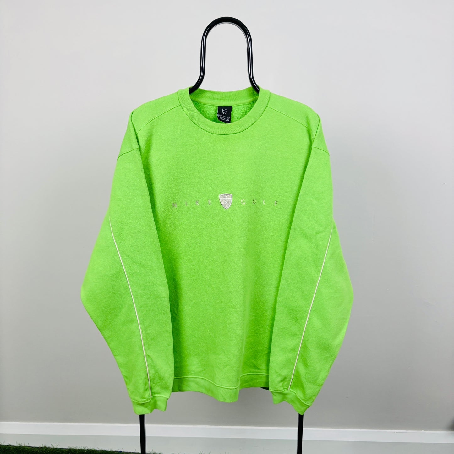 00s Nike Golf Sweatshirt Green Medium