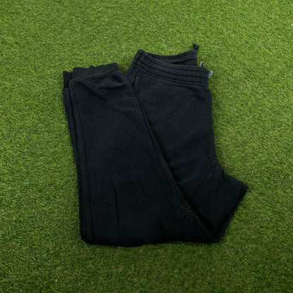 00s Nike Cotton Joggers Black Small