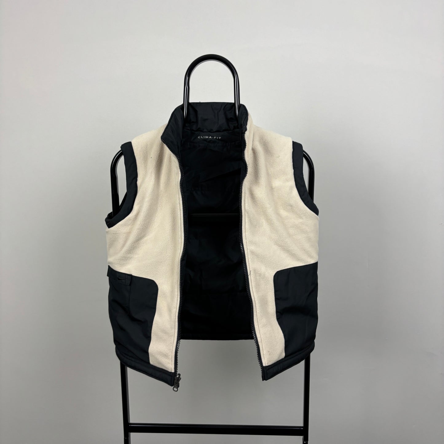 00s Nike Fleece Gilet Jacket Black Women’s Small