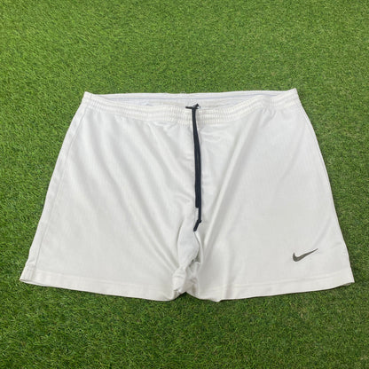00s Nike Football Shorts White Large