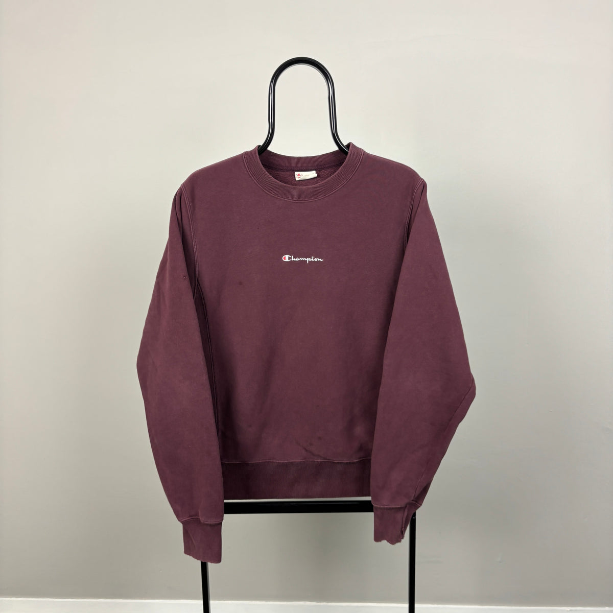 90s Champion Sweatshirt Purple XS