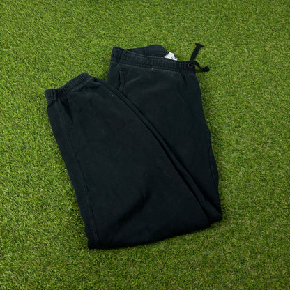 00s Nike Wide Leg Cotton Joggers Blue Small