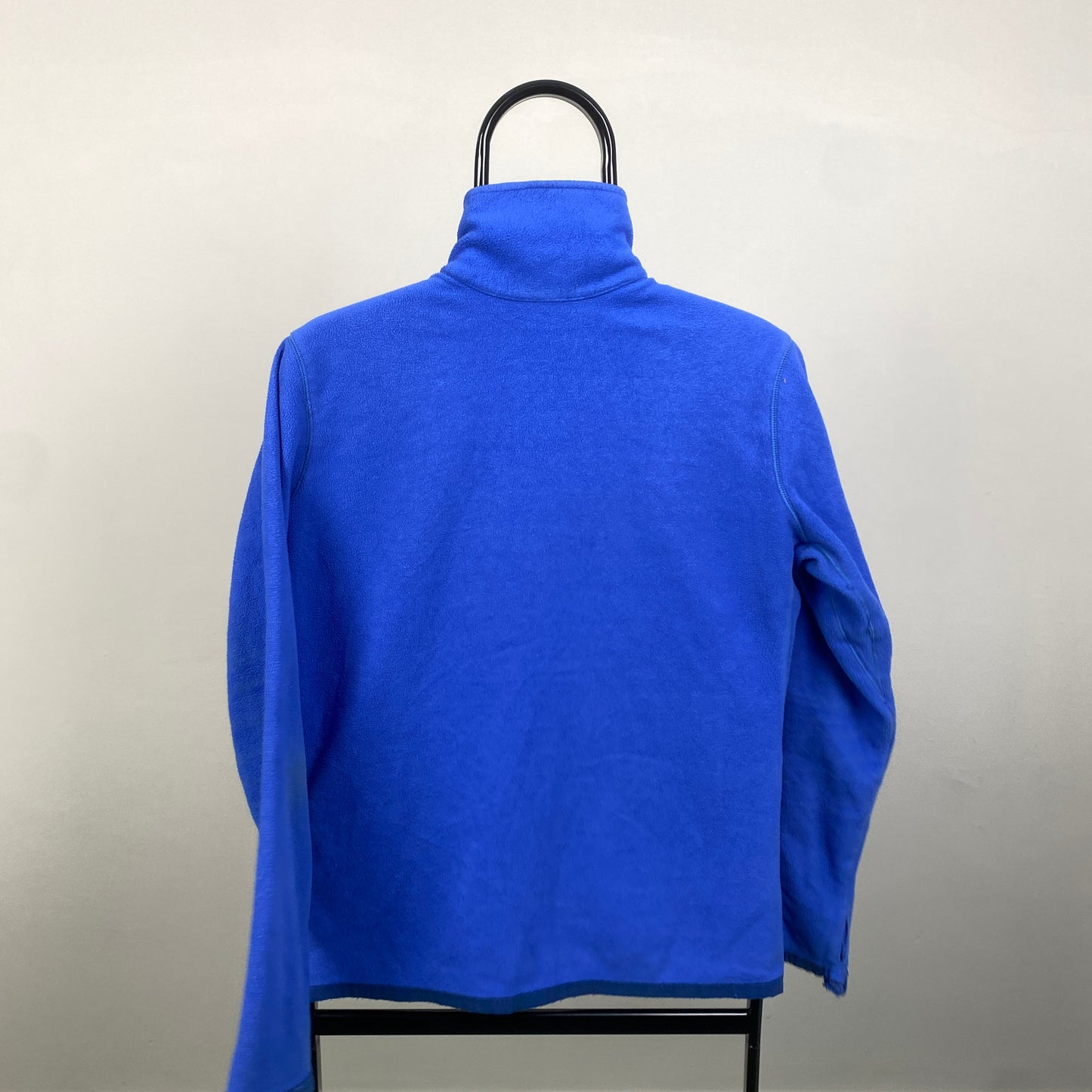 00s Nike Zip Fleece Sweatshirt Blue Large